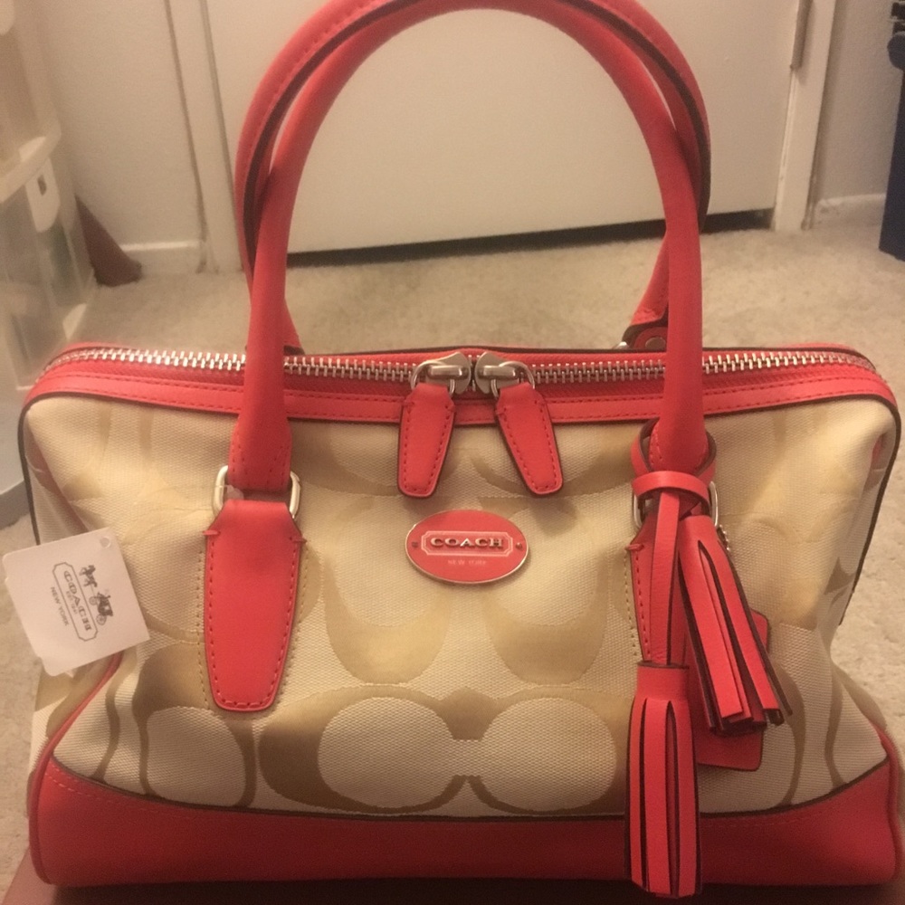 Coach Legacy Signature Haley Satchel